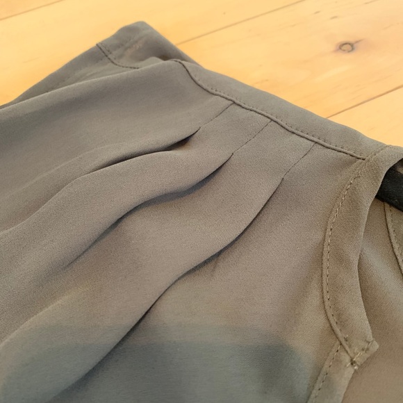 Pleated Sheer Blouse - Picture 3 of 6